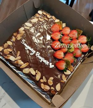 Lapak Kampus Dot Com Brownies Cake 